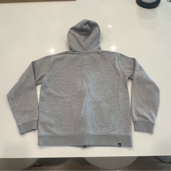 DC Star Gray Zip Up Hoodie - Picture 5 of 6